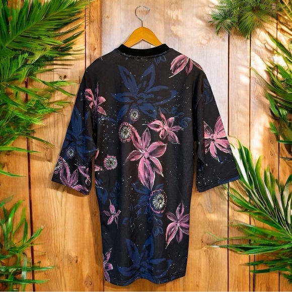 PUMA Women’s Archive Floral Logo Print Mini Shirt Dress - XS - Picture 13 of 15